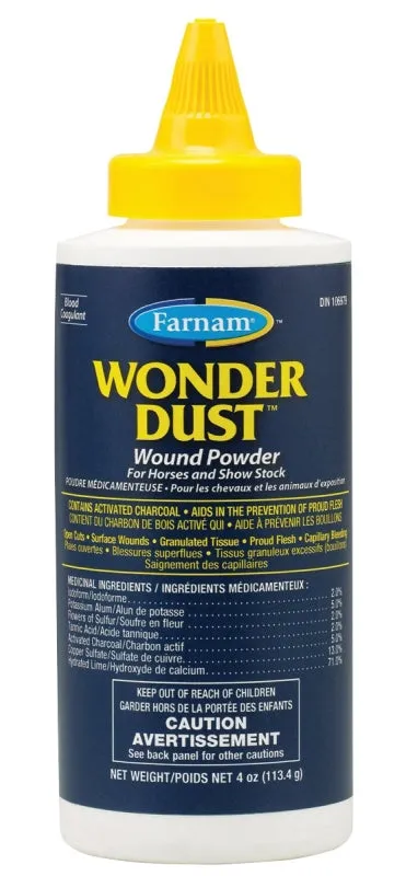 Farnam Wonder Dust 31101 Wound Powder, Powder, 4 oz :EA: QUANTITY: 1